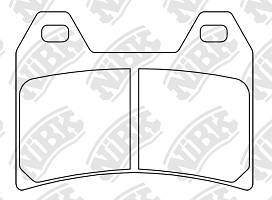 Гальмівні колодки NIBK PM047