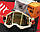 Маска кросова 100% STRATA Goggle II Kombat - True Gold Lens, фото 3
