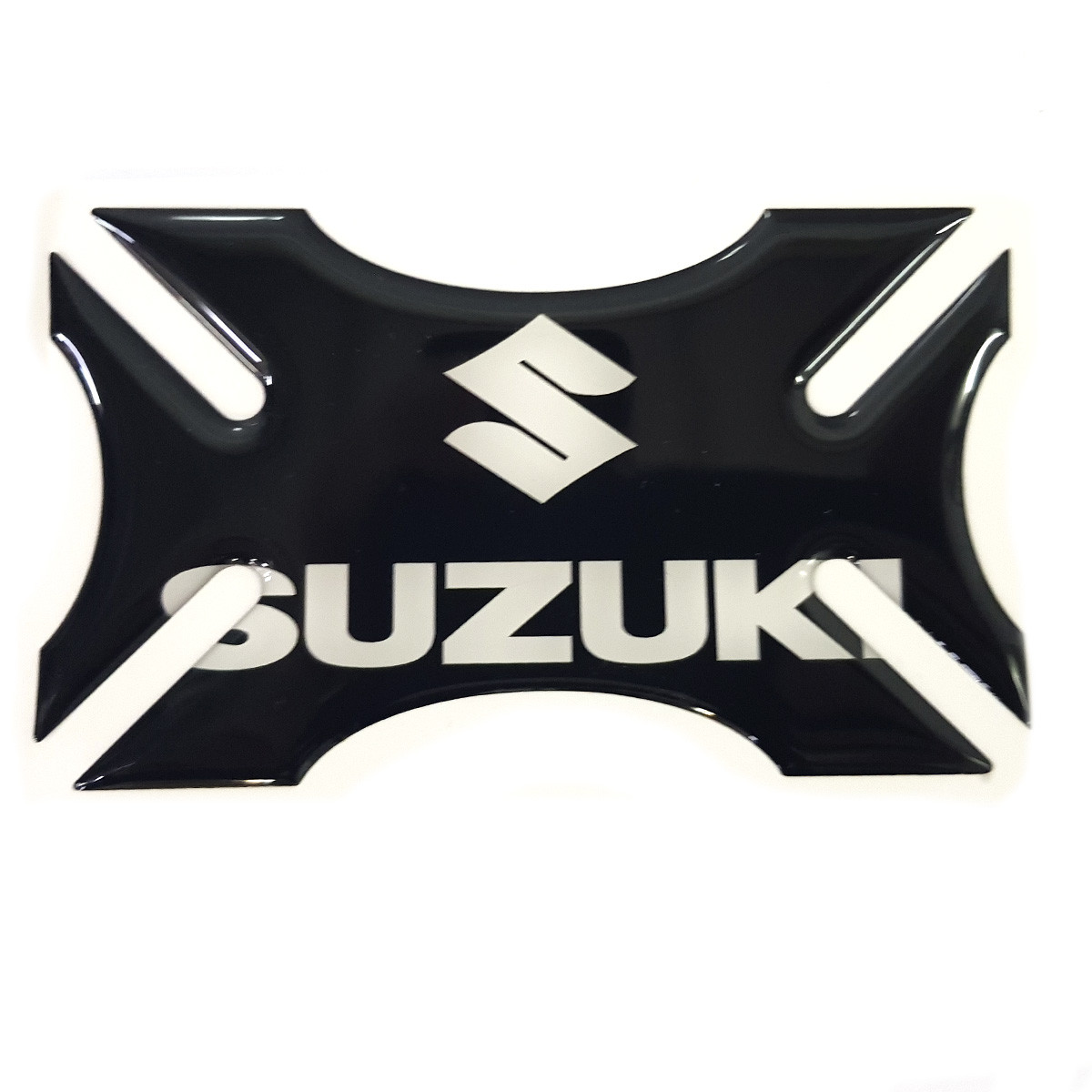 Наклейка бампер чорний Suzuki White