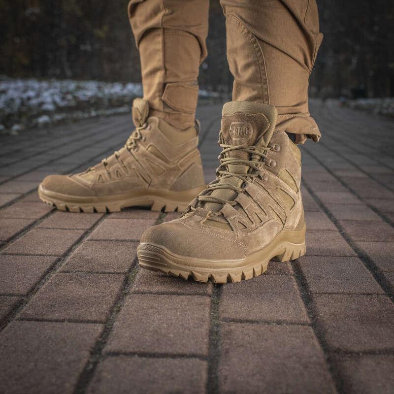 Тактические ботинки на флисе армейская обувь для военных теплые ботинки зимние М-Tac Mk.2 R Gen.II arn - фото 1 - id-p2068272152