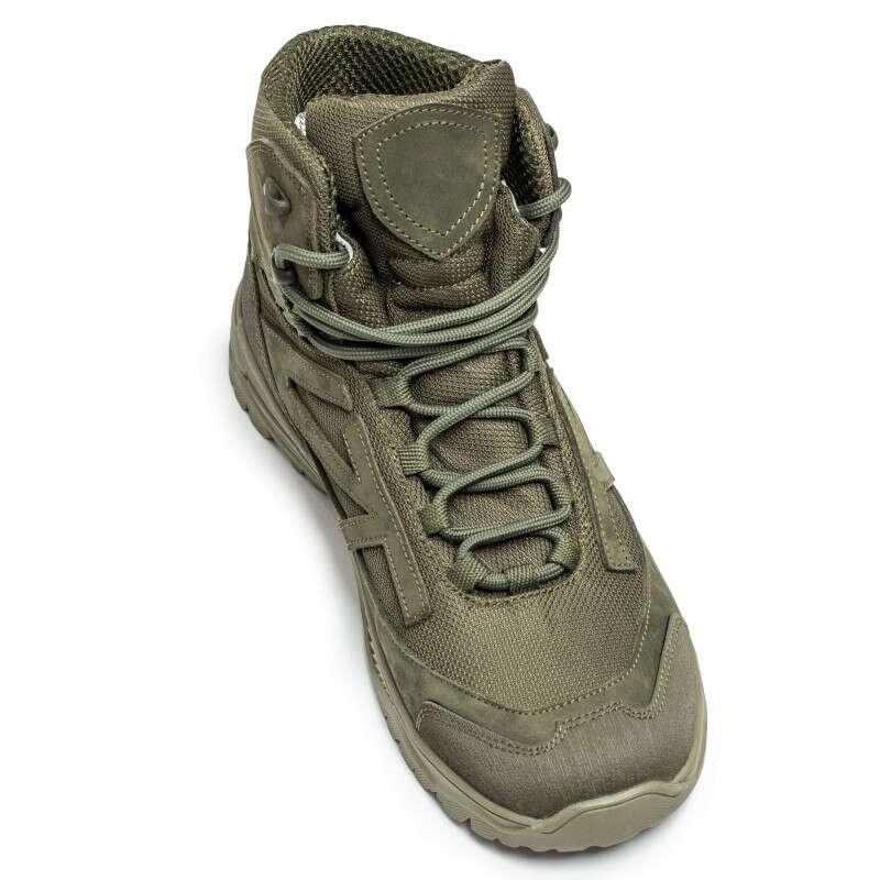 Мужские военные зимние ботинки Extreme V-TRACK олива армейские берцы с антискользащей подошвой TPU 43 arn - фото 2 - id-p2068272268