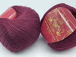 Angora 50% Avanti Yarn-43 бордо