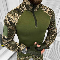 Армейский прочный убакс рип-стоп тактическая мужская рубашка пиксель кофта весна лето осень ubacs XL arn