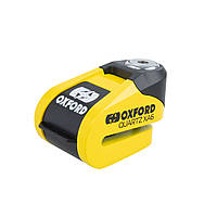 Замок на диск Oxford Quartz XA6 Disc Lock Yellow/Black