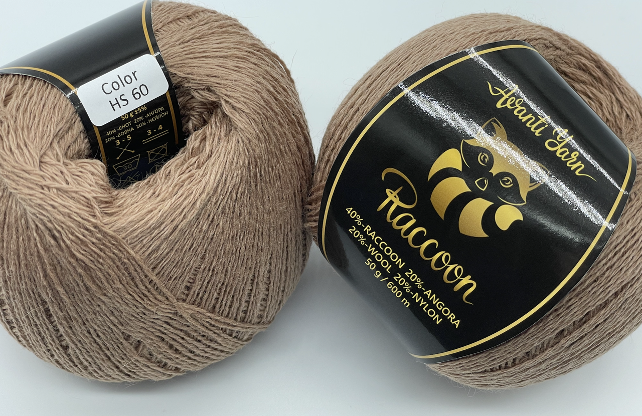 Пряжа Raccoon Avanti Yarn-60