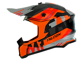 Мотошолом MT FALCON ARYA A4 Matt Orange XS