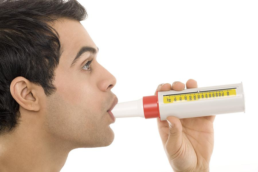 Пикфлоуметр Mini-Wright Standart для измерения пиковой скорости выдоха ...