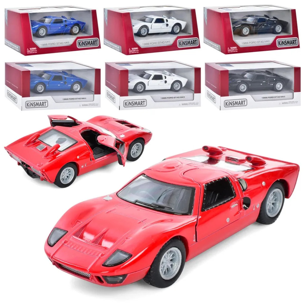Металева модель машини Kinsmart KT5427W Ford GT40 MKII, фото 1
