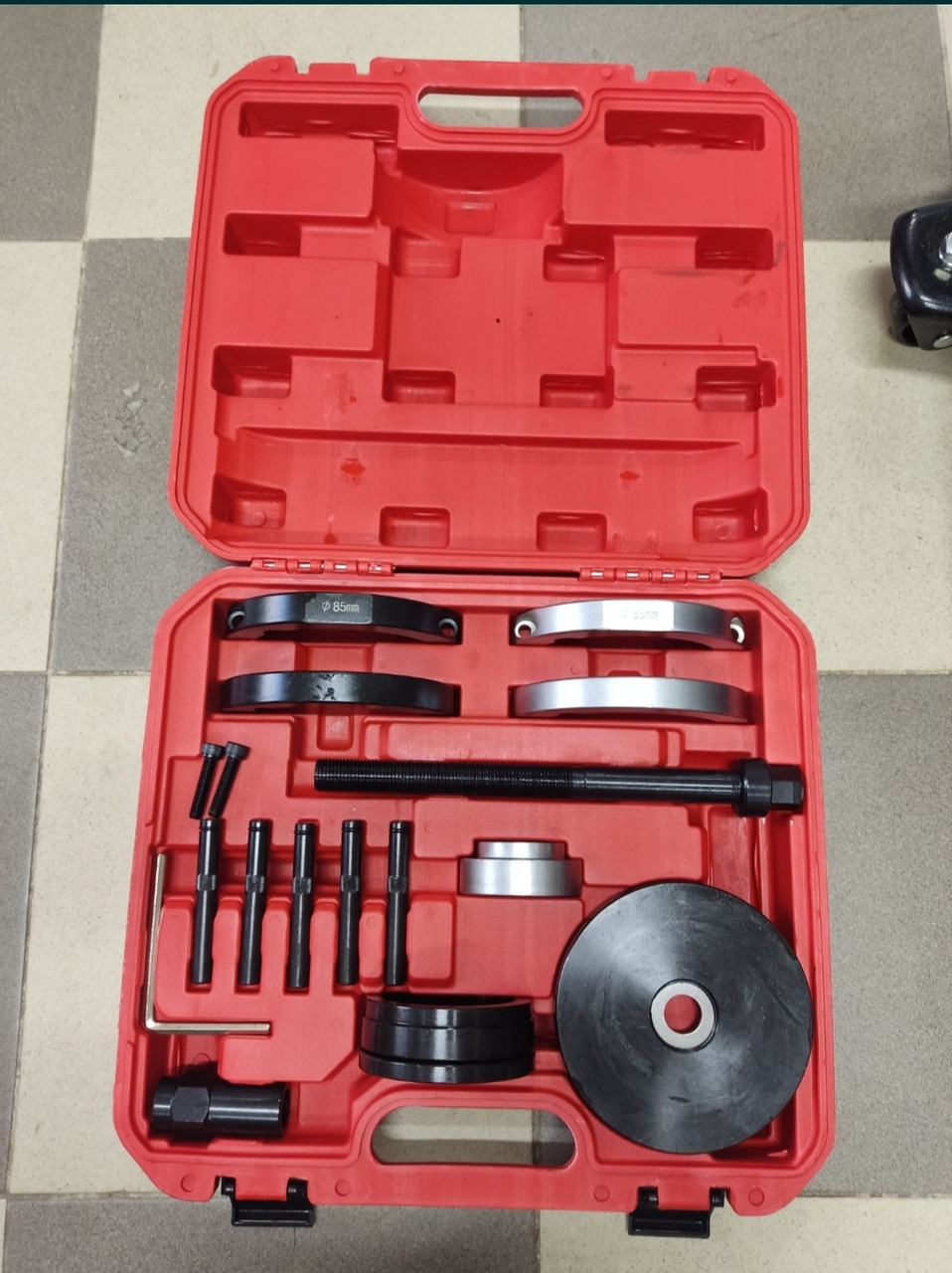 Набір монтажу / демонтажу ступичних підшипників VW 85мм СП-1033 ALLOID, фото 1