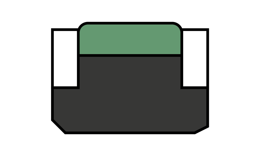 Ущільнення 63х53х8к K23-F PTFE