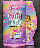 Лялька-сюрприз Barbie Cutie Reveal Chelsea Lion Plush Челсі в костюмі, Левеня Барбі Милашка проявляшка, фото 9