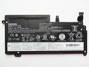 Батарея для ноутбука Lenovo ThinkPad 13 (1st Gen) 01AV401, 3735 mAh (42Wh), 3cell, 11.25V, Li-ion, чорна, фото 1