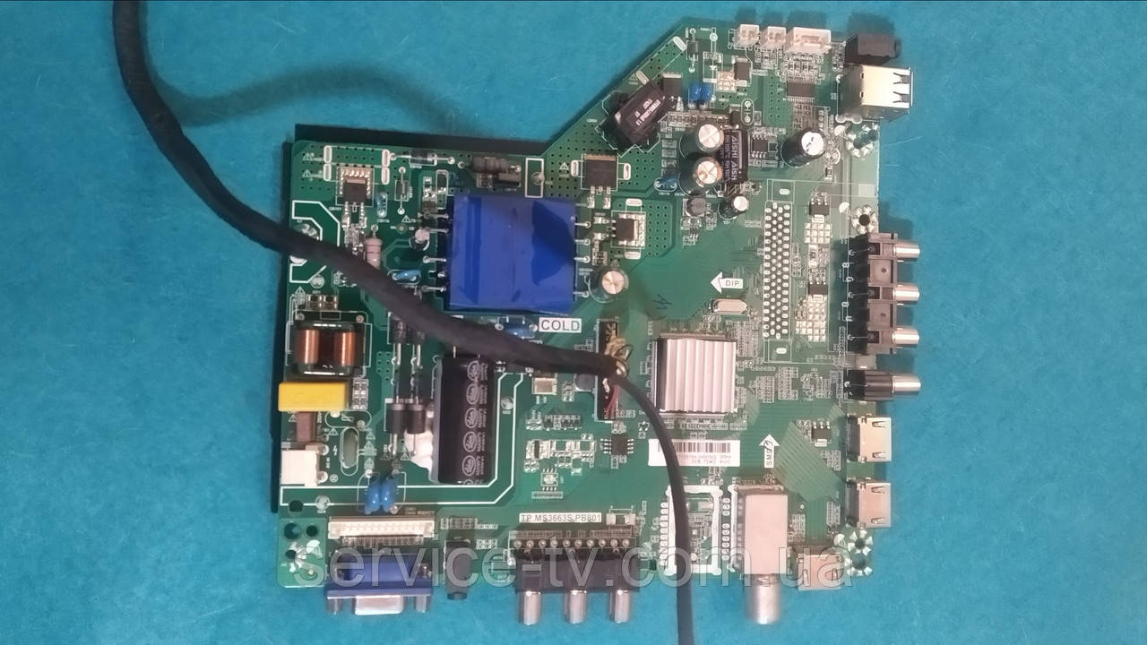 Материнська плата TP.MS3663S.PB801 від телевізора Ergo LE40CT5020JP