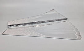 Конусне паковання під квіти h60/11низ/33верх метал (100 шт) візерунок91 (2) (100 шт.)