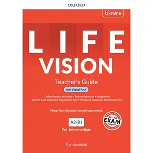 Life Vision A2/B1 Pre-Intermediate Teacher's Guide with Digital Pack (Книга для вчителя)