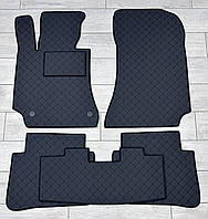 Авто килимки в салон Екошкіра для Audi A4 (B8) 2008+/ Ауді А4 Б8 2008-2015
