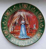 Колекційні тарілки Limoges Porcelain "Жозефіна та Наполеон" (1 штука)