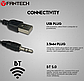 Комп'ютерна колонка для пк та ноутбука Fantech GS301 Trifecta, Bluetooth 5.0, RGB 6 режимів, 10Вт, AUX/USB, фото 10