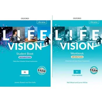 Комплект Life Vision B1 Intermediate Student Book with e-Book + Workbook with Online Practice