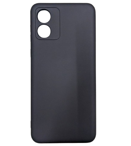 Чохол Silicone Case Motorola / Moto E13 Black, фото 1