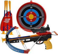 Арбалет Дитячий з лазерним прицілом, мішені, стрілами 35881K (0010)