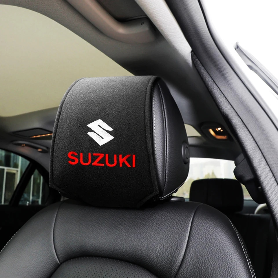 Чохол на підголовник з логотип Suzuki 2шт
