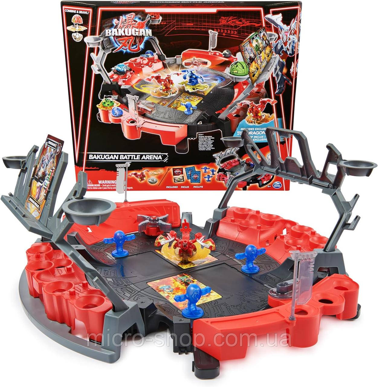 Арена Бакуган + Драгоноїд Bakugan Battle Arena + Dragonoid