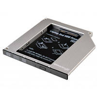 Фрейм-переходник Grand-X HDD 2.5'' to notebook 9.5 mm ODD SATA/mSATA (HDC-24N) мрія(М.Я)