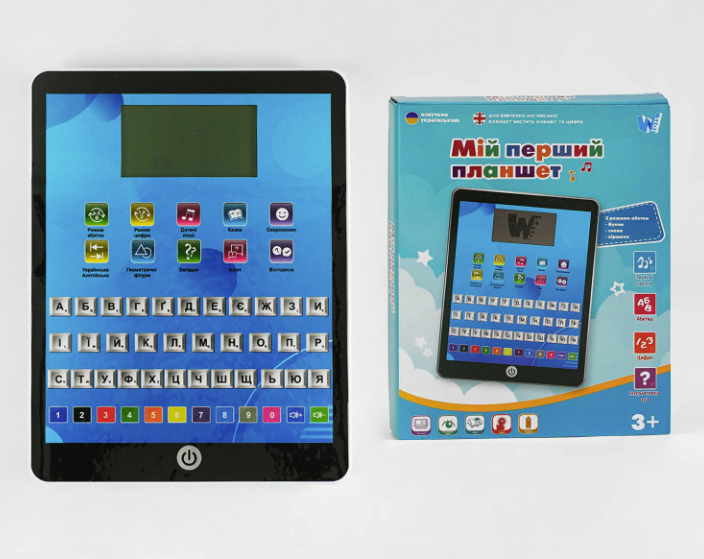 Навчальний інтерактивний дитячий планшет "WToys" TK-55100, синій