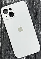 Чехол Silicone Case Full Camera (AA) для Apple iPhone 13 Белый/White