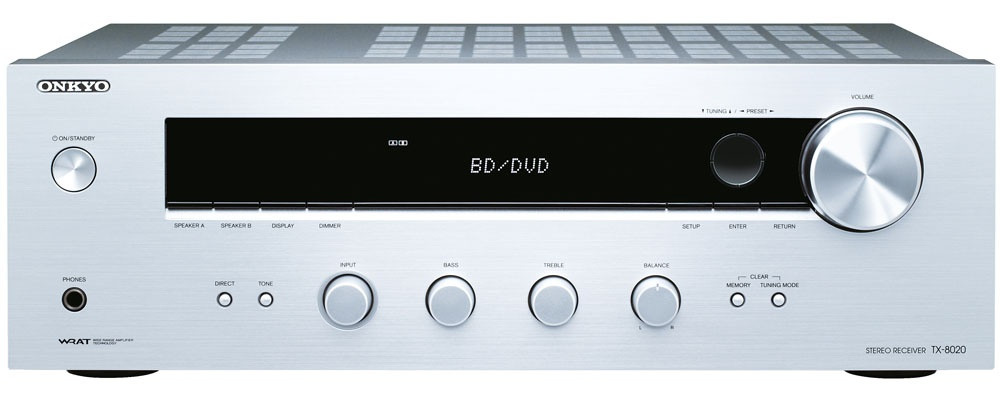 Onkyo TX-8020 Stereo Receiver двоканальний 2x90 Вт стерео ресивер