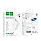 Адаптер сетевой HOCO Pure power three-port C126A |1USB/2Type-C, 40W/3A, PD/QC|, фото 7