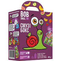 Детское пюре Bob Snail Улитка Боб набор Смузи бокс с комиксом 480 г (4820219345404) мрія(М.Я)