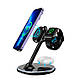 Зарядка Qi 3 in 1 Foldable Magnetic Wireless Charger X516 |15W, Phone/AirPods/iWatch|, фото 4