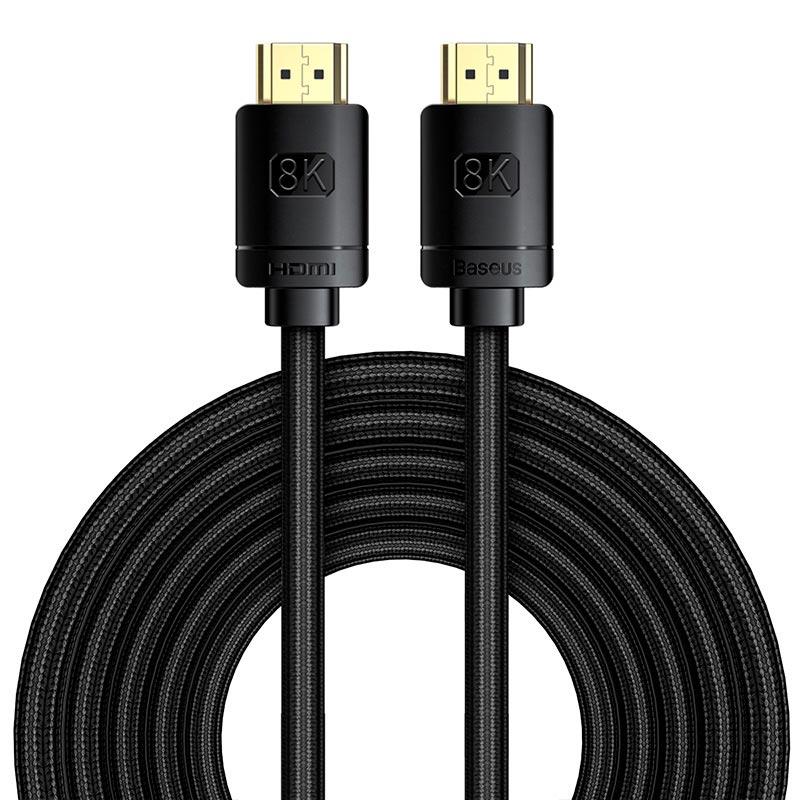 Кабель Baseus High Definition Series HDMI 8K to HDMI 8K Adapter Cable |5m|