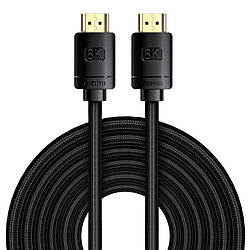 Кабель Baseus High Definition Series HDMI 8K to HDMI 8K Adapter Cable |8m|