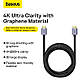 Кабель Baseus High Definition Series Graphene HDMI to HDMI 4K Adapter Cable |5m|, фото 6