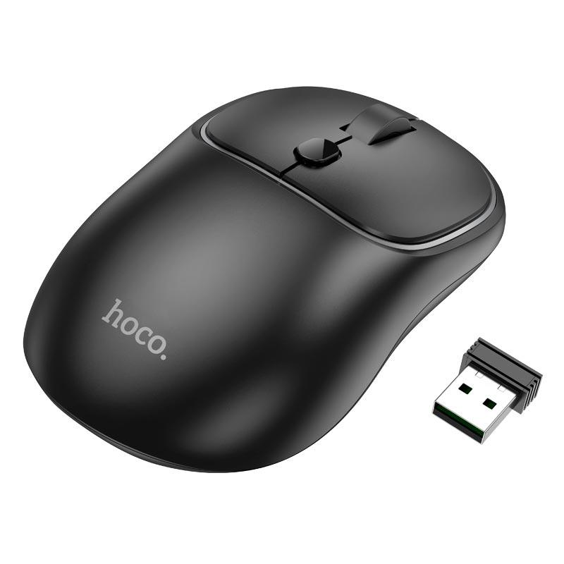 Мышь HOCO Royal dual-mode business wireless mouse GM25 |BT5.2/2.4G, 800/1200/1600 DPI|