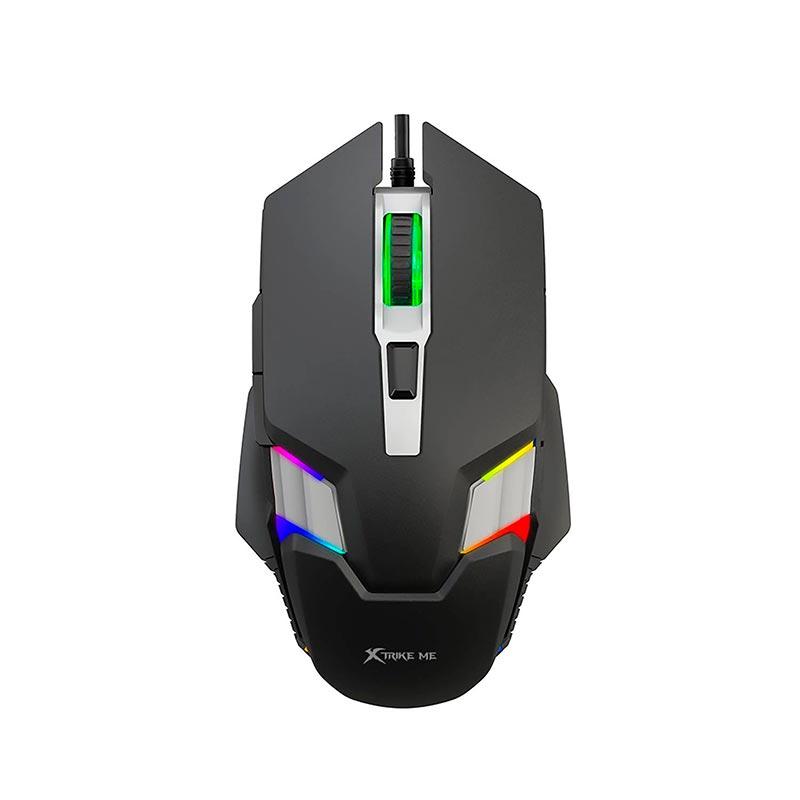 Миша ігрова XTRIKE ME GM-110 gaming mouse RGB <unk> 1200-3600 4 step DPI, USB<unk>
