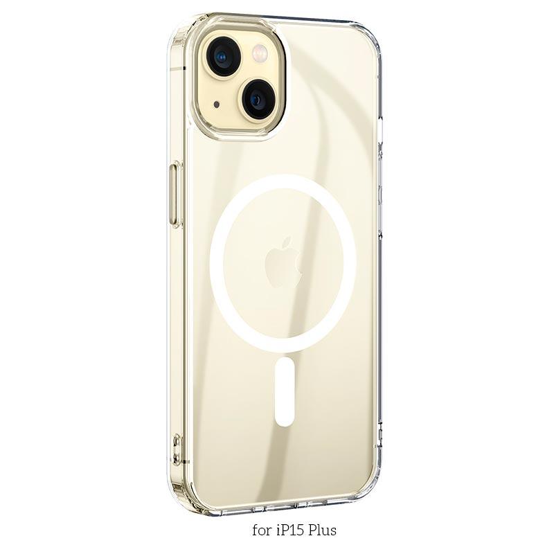 Чехол для iPhone15 Plus HOCO Magnetic series airbag anti-fall protective shell