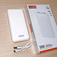 Power Bank 20000 mAh (реальная ёмкость) Beltou Y3 белый - портативное зарядное устройство Powerbank