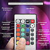 Світлодіодна стрічка LED 2835RGB - водостійка гірлянда з пультом 5 м, фото 7