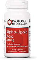 Alpha Lipoic Acid 600мг Protocol 60 капсул