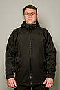 Тактичний водонепроникний костюм softshell чорний 42-76 розміри, фото 4
