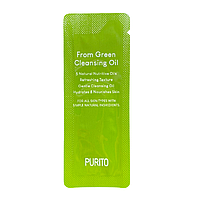 Тестер Гідрофільне очищуюче масло Purito From Green Cleansing Oil 1.3 g