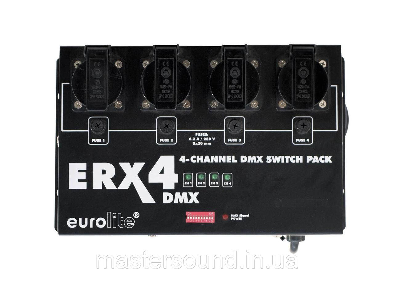 Свитчер Eurolite ERX-4 DMX Switch Pack - фото 4 - id-p2067869222