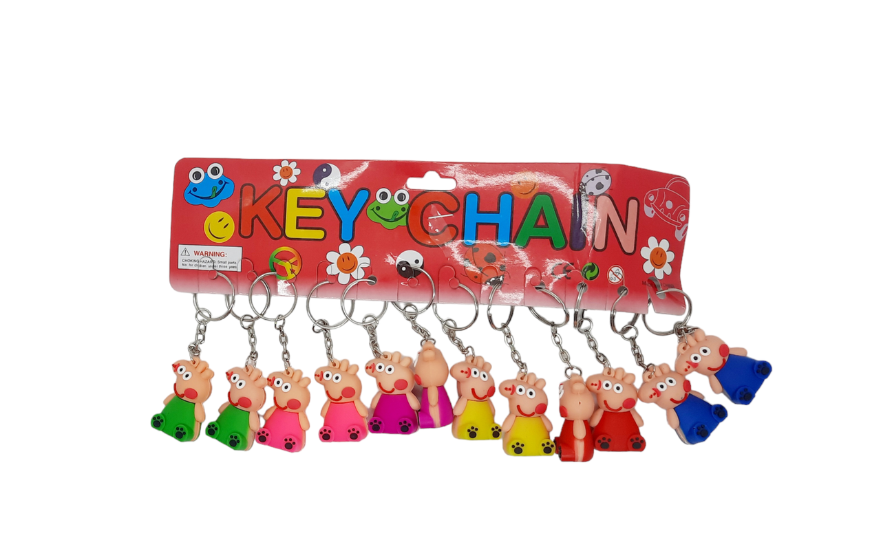 Брелок гумовий Свинка Пеппа, фото 1