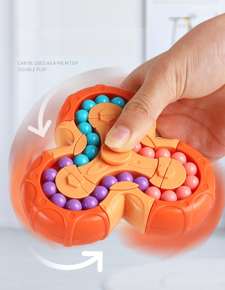 Головоломка спінер антистрес іграшка Magic Bean Spinner