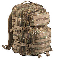 Рюкзак Mil-Tec Large Assault Pack 36 л Arid MC Camo,тактический армейский влагостойкий рюкзак НАТО камуфляж