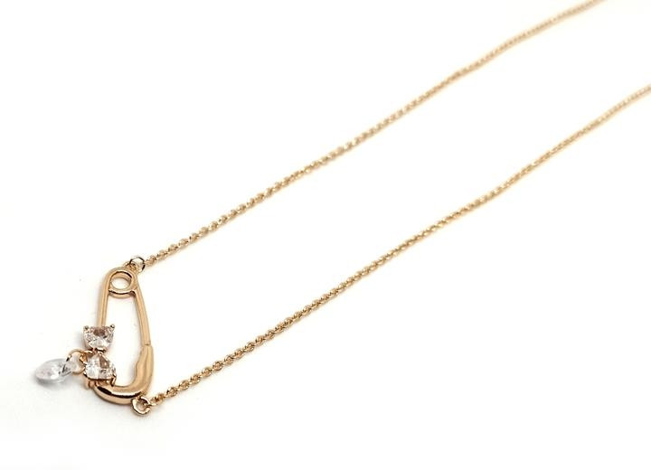 Жіночий ланцюжок із кулоном шпилькою XuPing золото, фото 1